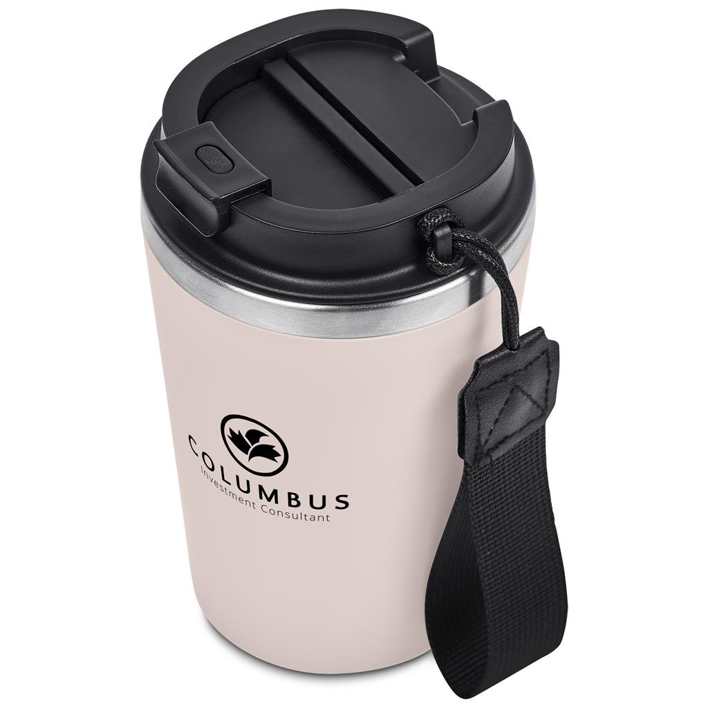 Luca Stainless Steel & Plastic Double-Wall Tumbler – 350ml - Travel Mugs and Tumblers,Drinkware