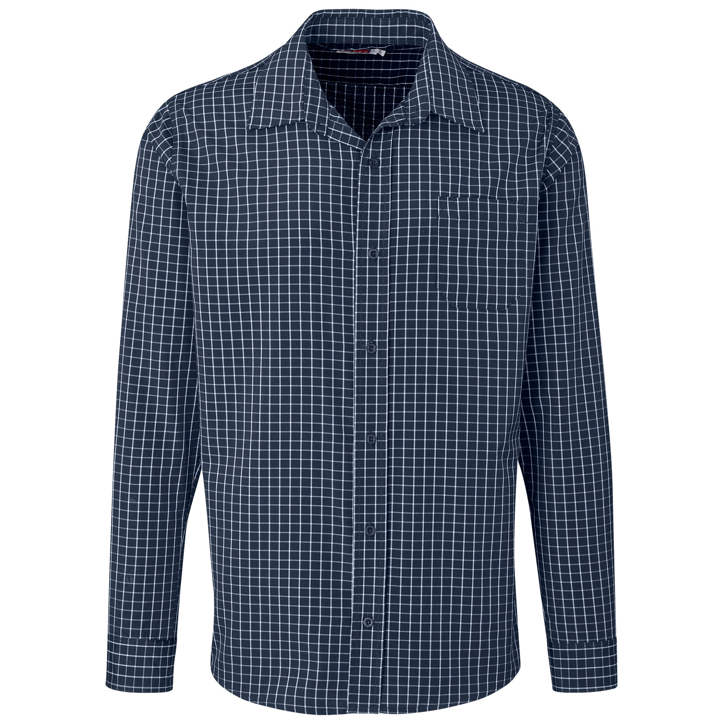 Men Long Sleeve Aston Shirt 2XL / Navy / N