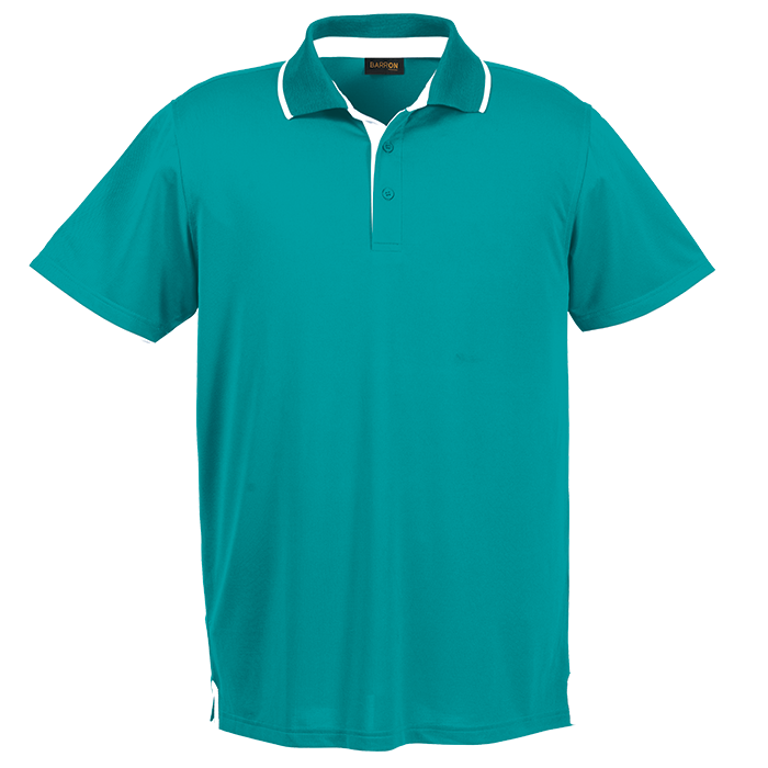 Mens Baxter Golfer  Aqua/White / SML / Regular - 