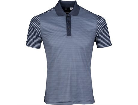 Mens Compound Golf Shirt - Light Blue Only-