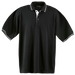 Mens Field Golfer Black/White / SML / Regular - Golf Shirts