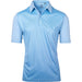 Mens Masters Golf Shirt-L-Light Blue-LB