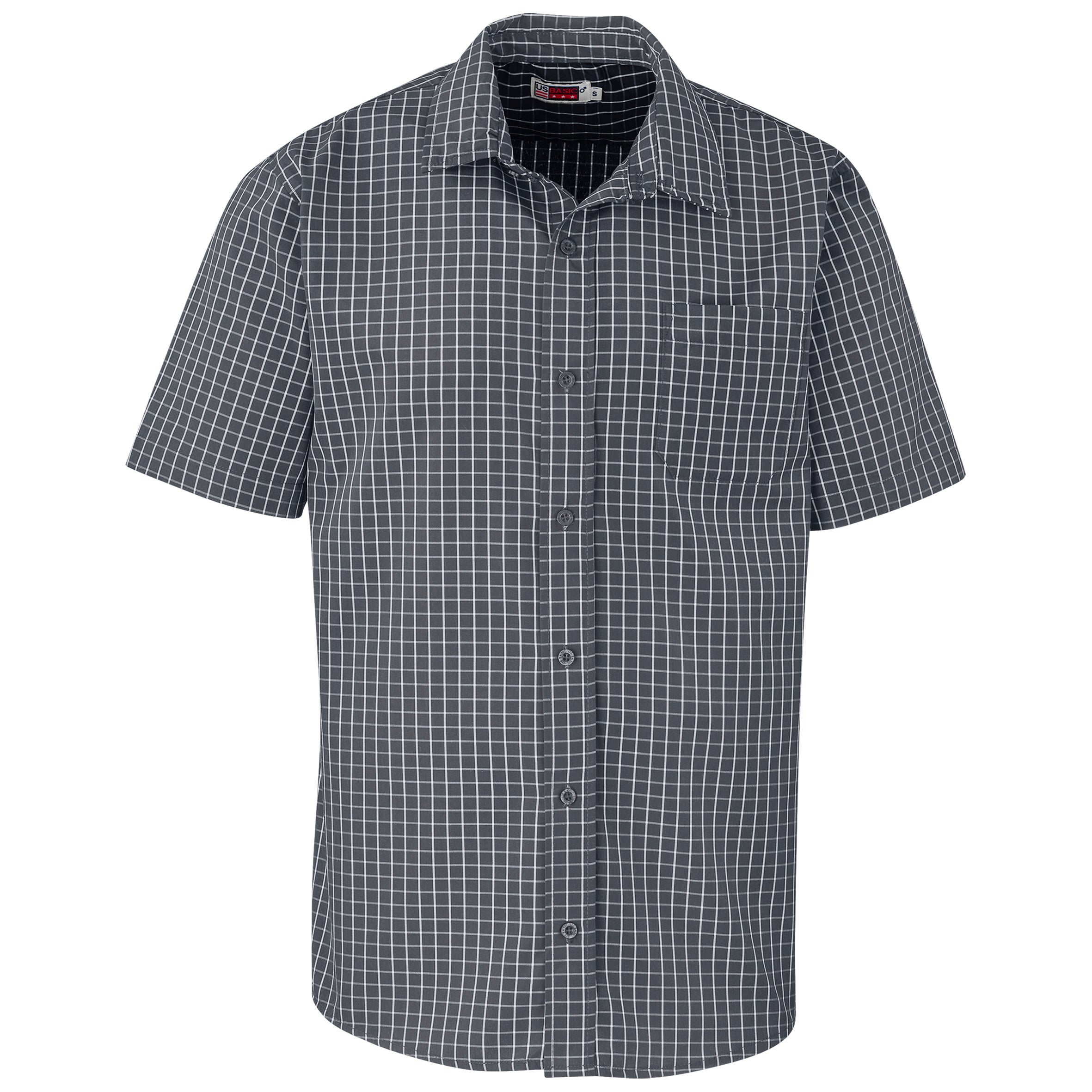 Mens Short Sleeve Aston Shirt 2XL / Grey / GY