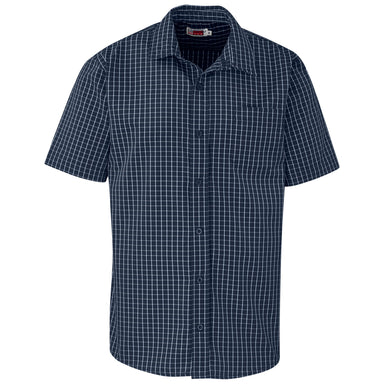 Mens Short Sleeve Aston Shirt 2XL / Navy / N