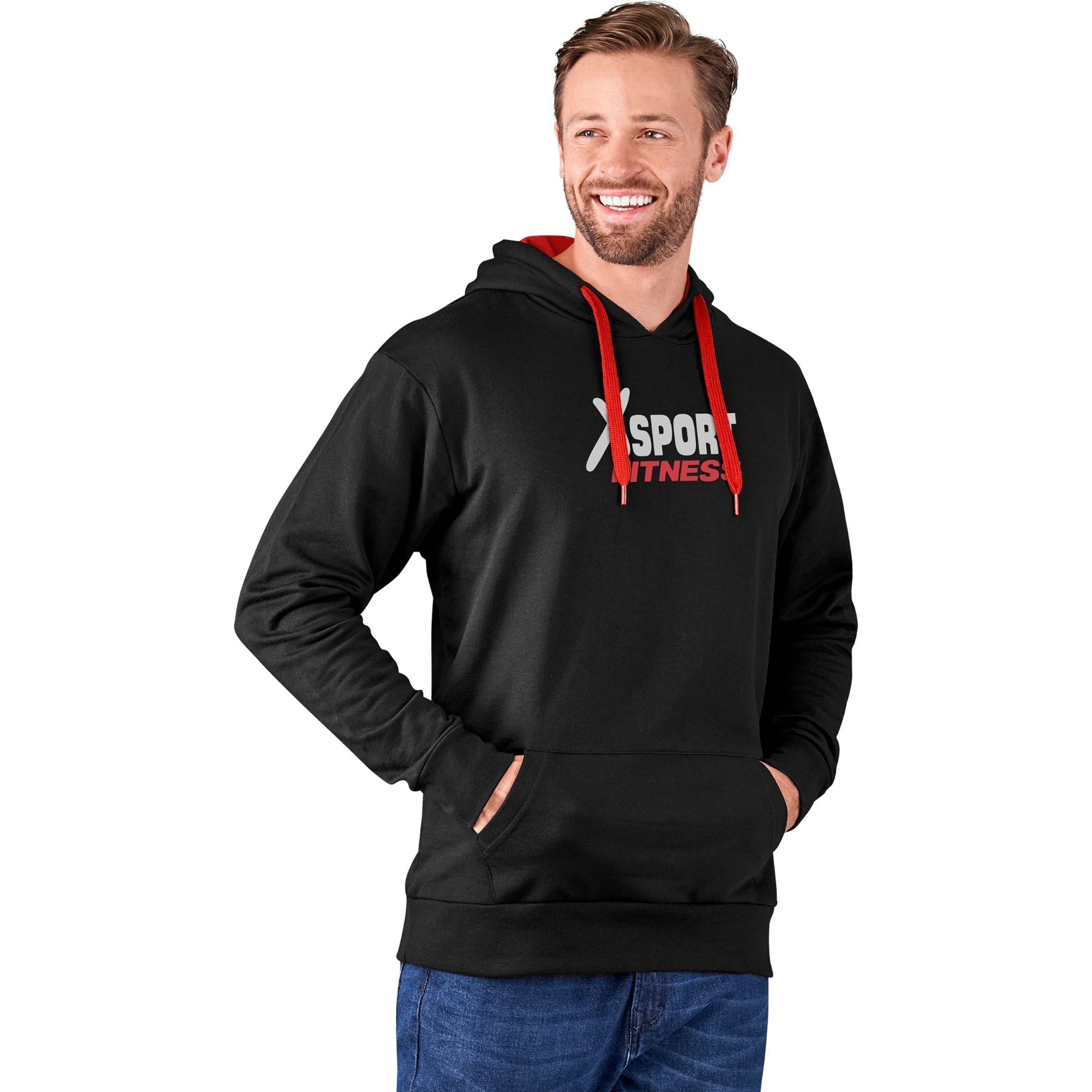 Mens Solo Hooded Sweater-2XL-Lime-L