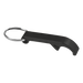 BK8517 - Metal Bottle Opener Keychain Black / STD / Regular 