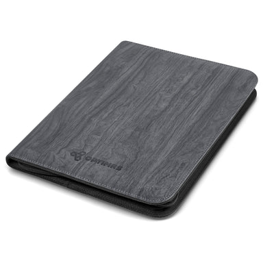 Oakridge A4 Zip-Around Folder-Grey-GY