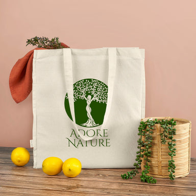Ookii Cotton Shopper Natural / NT - Shopping Totes