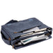 Organic Cotton Laptop Large Messenger Bag | Blue-Messenger Bags