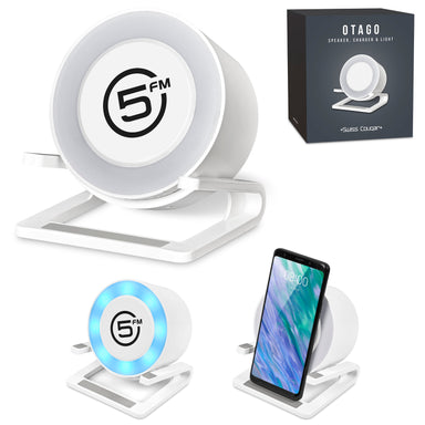 Otago Speaker Charger and Light Solid White / SW
