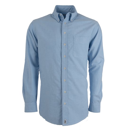 Oxford Long Sleeve Work Shirt Light Blue / M - High Grade Shirts