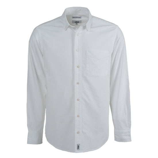 Oxford Long Sleeve Work Shirt White / M - High Grade Shirts