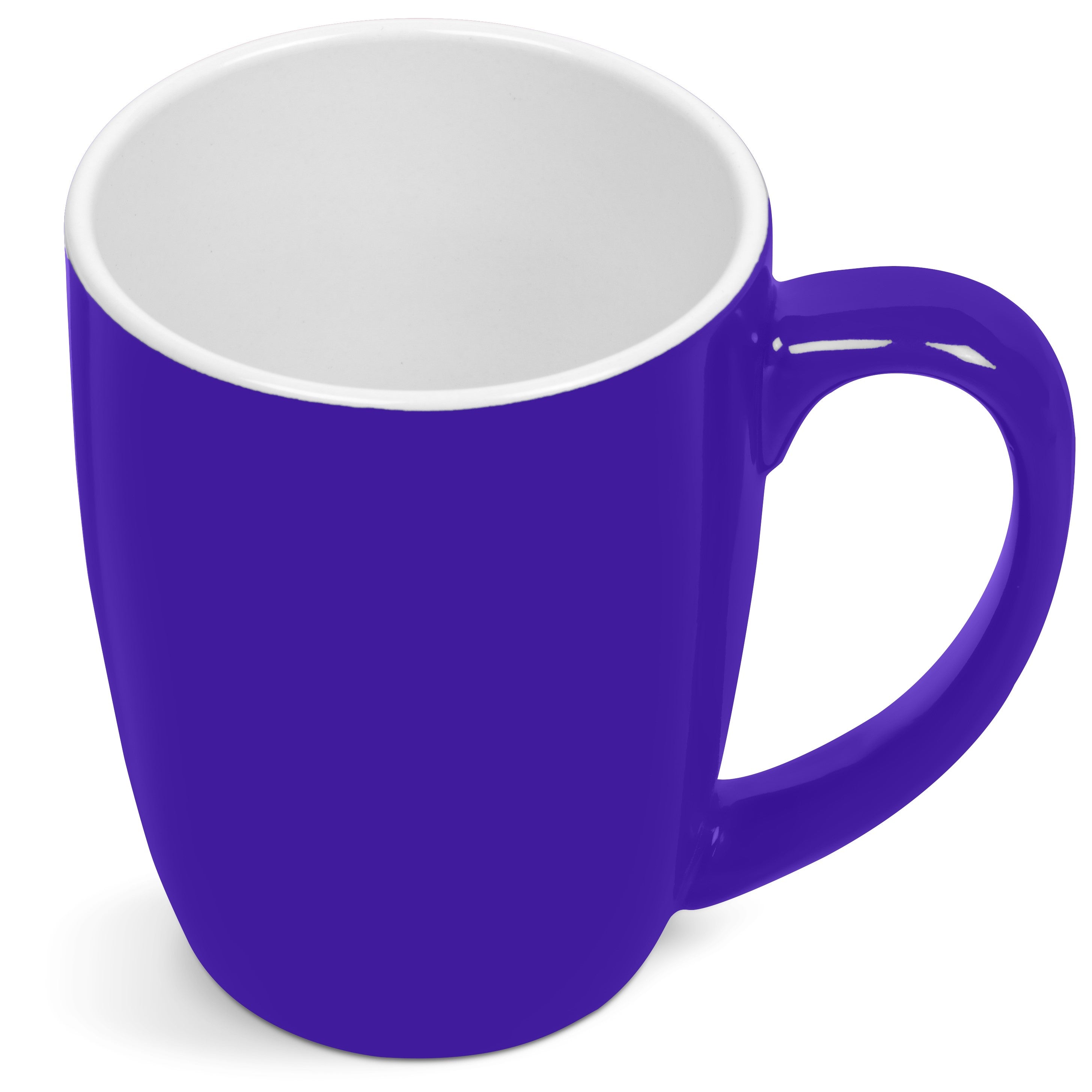 Payton Ceramic Coffee Mug - 325ml - Cyan - Mugs