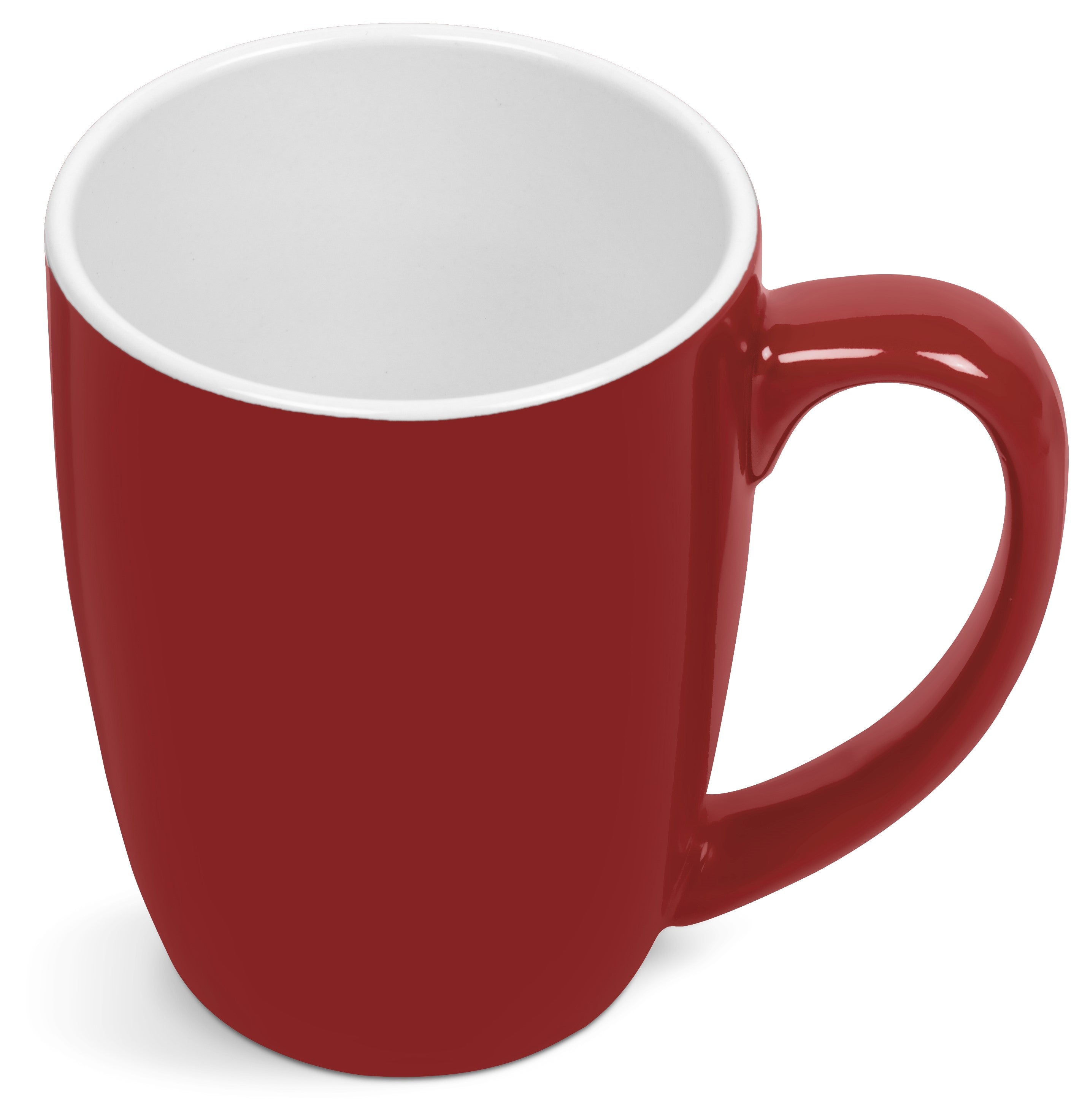 Payton Ceramic Coffee Mug - 325ml - Cyan Red / R - Mugs