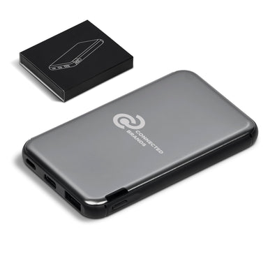 Pellaton 5 Compact 5000mAh Power Bank-Gun Metal-GM