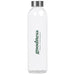 Pura Plus Glass Water Bottle – 750ml Transparent/Frosted White / T