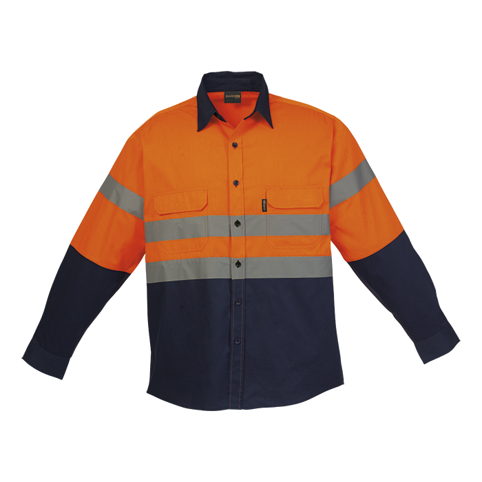 Shaft Safety Shirt Long Sleeve - High Visibility