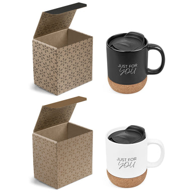 Sienna Mug in Bianca Custom Gift Box-Solid White-SW