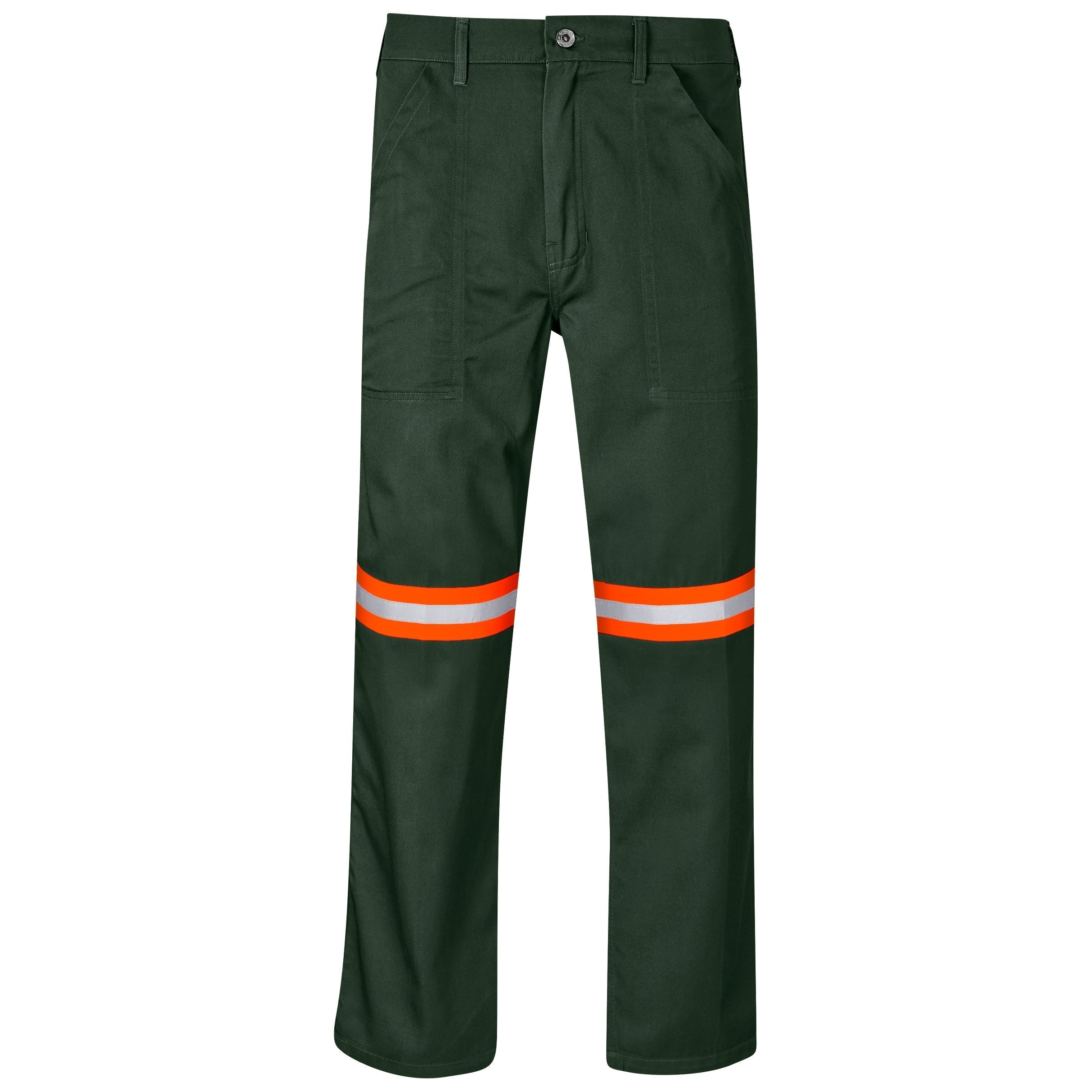 Site Premium Polycotton Pants - OT - L-28-Olive-OL
