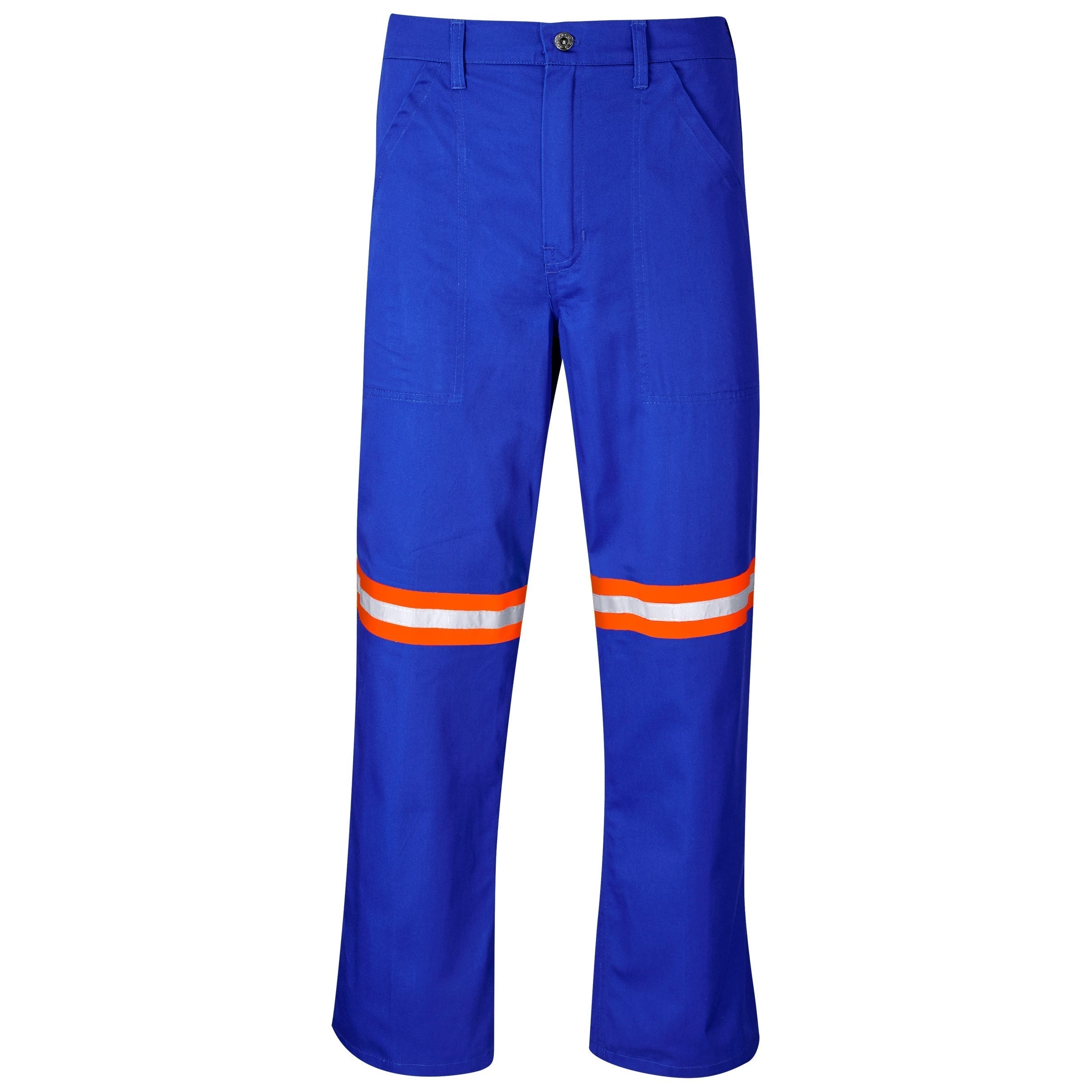 Site Premium Polycotton Pants - OT - L-28-Royal Blue-RB