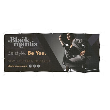 Sublimated Airtex Fabric Fence Banner 3 m x 1.2m - Banners