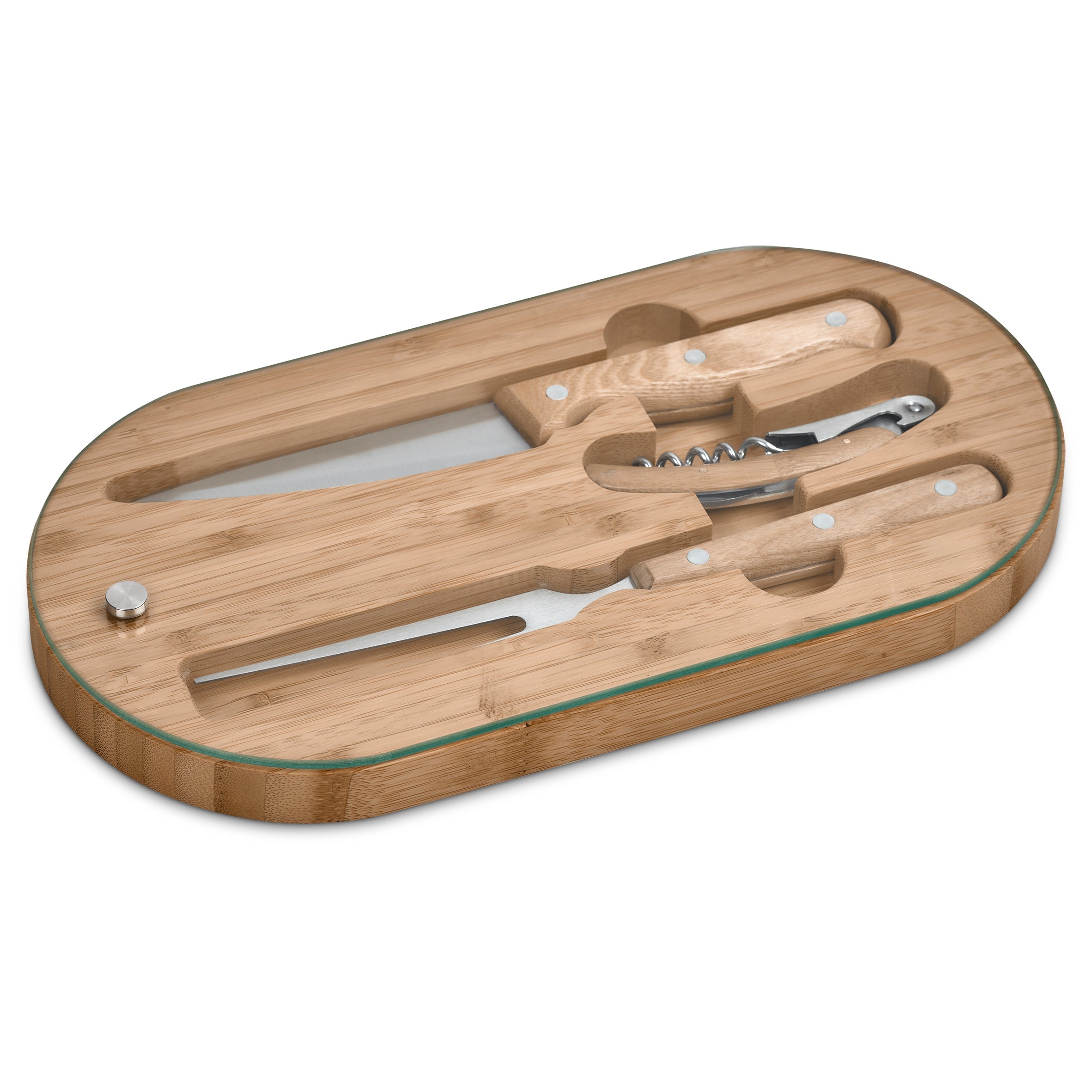 Suraisu Bamboo Food & Wine Set Natural / NT - Kitchen