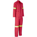 Trade Polycotton Conti Suit - Reflective Arms Legs & Back - Yellow Tape