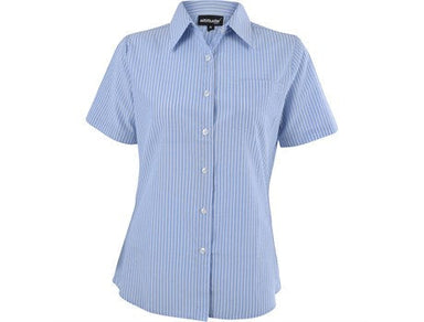 Ladies Short Sleeve Drew Shirt - Light Blue Only-