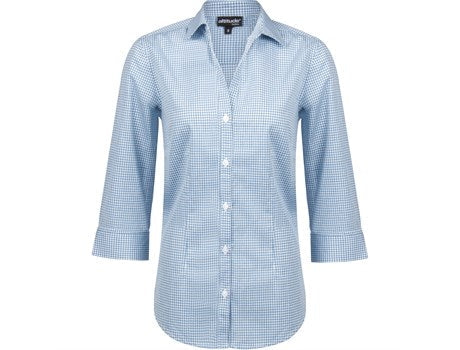 Ladies ¾ Sleeve Edinburgh Shirt - Red Only-