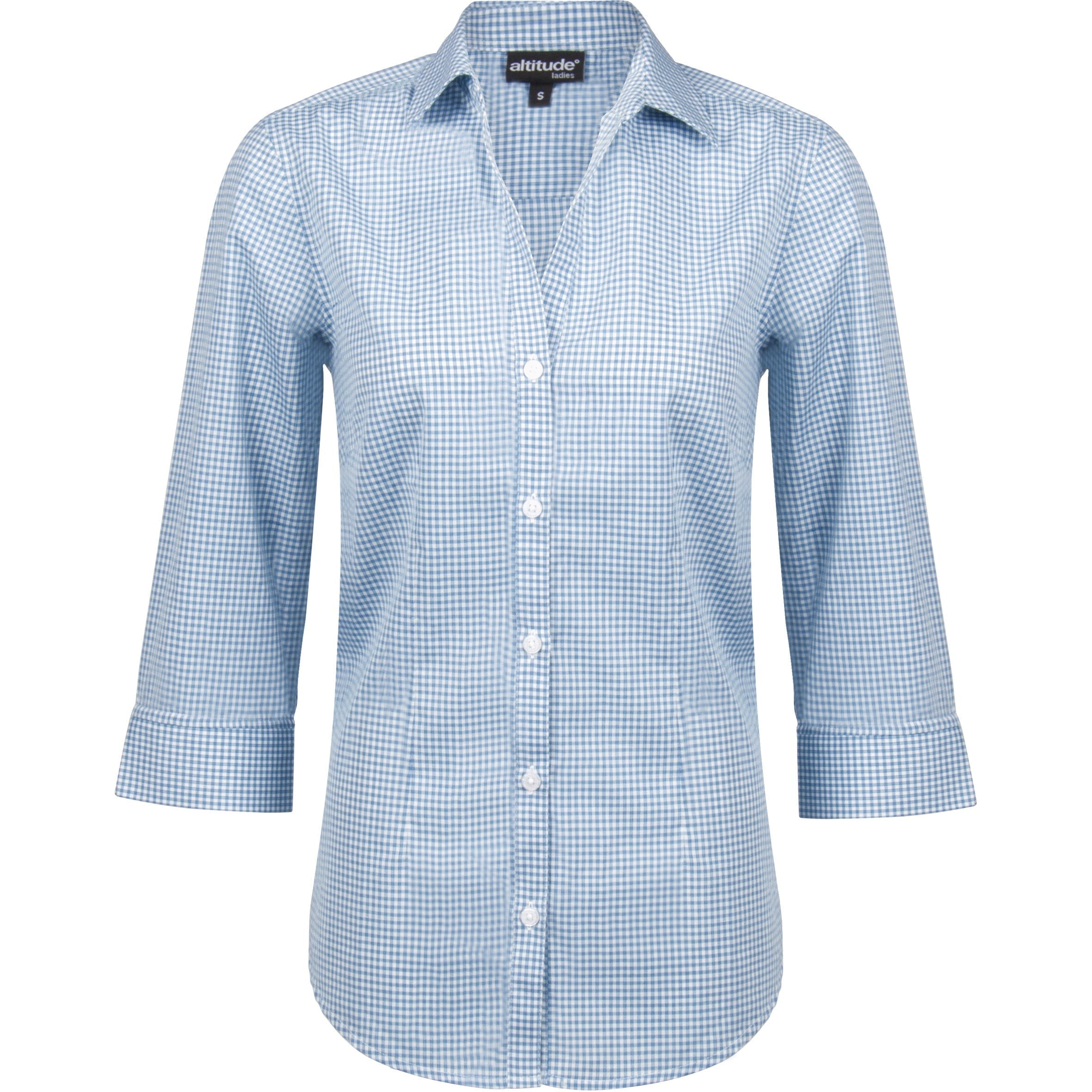 Ladies ¾ Sleeve Edinburgh Shirt - Red Only-