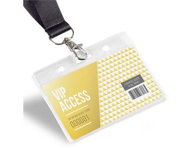 Myriad Lanyard Landscape Conference Pouch-